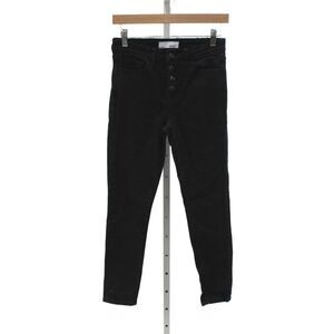 Vervet Women Skinny Jeans Black Cotton Mid Rise Size 26